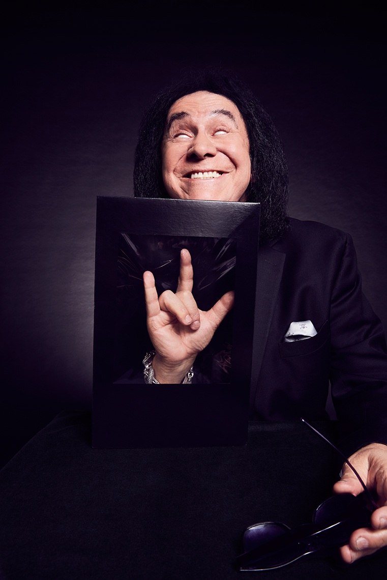 Gene Simmons portrait by Adam Christopher Torgerson 