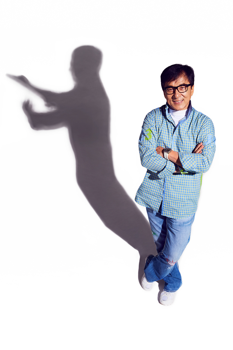 Jackie Chan portrait by Adam Christopher Torgerson 